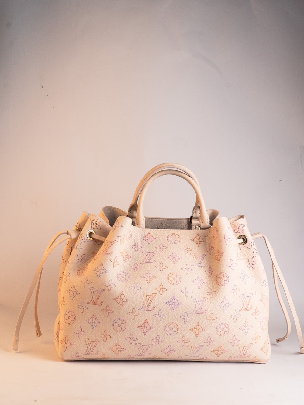 Louis Vuitton Pastel Monogram Drawstring Tote